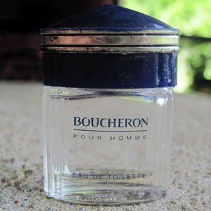 Boucheron Pour Homme For Him Men Bottle Partial Filled as Pictured Fragrance